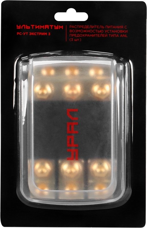 УРАЛ распределитель питания УЛЬТИМАТУМ РС-УТ ЭКСТРИМ 3 1 шт