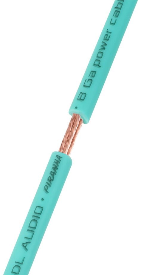 DL Audio кабель Piranha Power Cable 8 Ga Marine - бухта 100 метров 1 шт