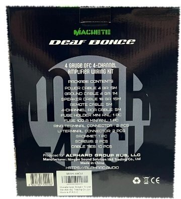 Deaf Bonce установочный комплект Machete MWK 44CU 12 шт