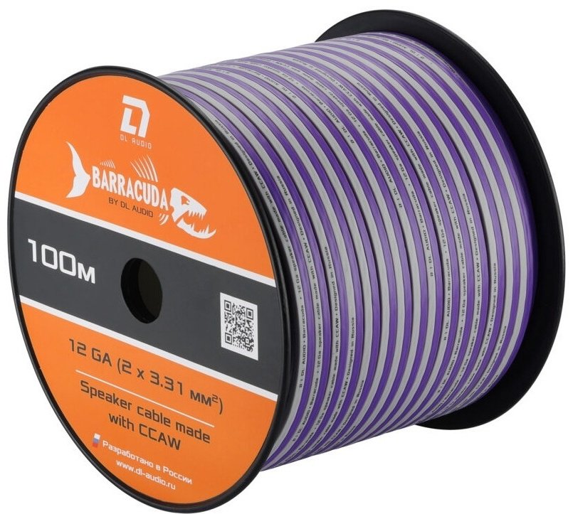 DL Audio акустический кабель Barracuda Speaker Cable 12 Ga 1 шт