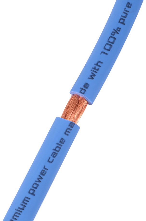 DL Audio кабель Phoenix Sport Power Cable 0 Ga Blue 20м 1 шт 20 м