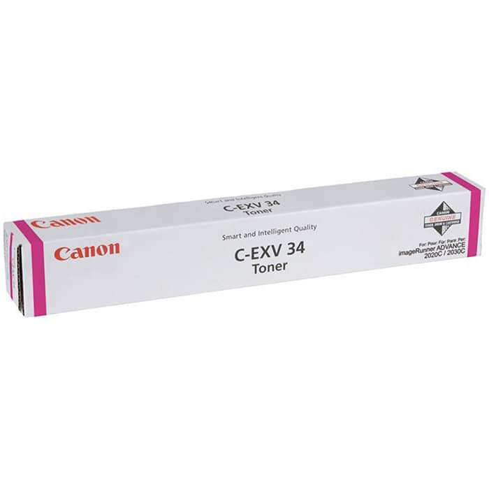 Тонер-картридж Canon C-EXV 34 Magenta пурпурный
