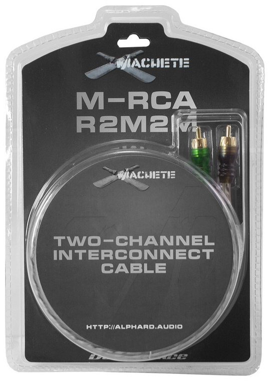 Кабель DEAF BONCE MACHETE M-RCA R2M2M