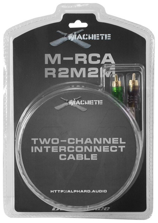 Кабель DEAF BONCE MACHETE M-RCA R2M2M