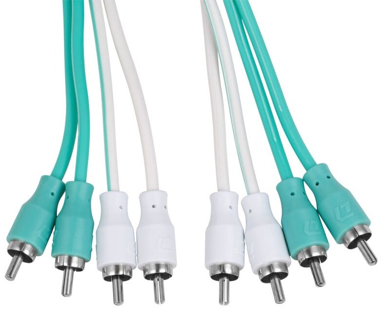 DL Audio кабель Piranha 4RCA 5M 1 шт