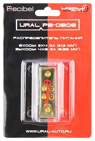 УРАЛ распределитель питания PB-DB08 1 шт
