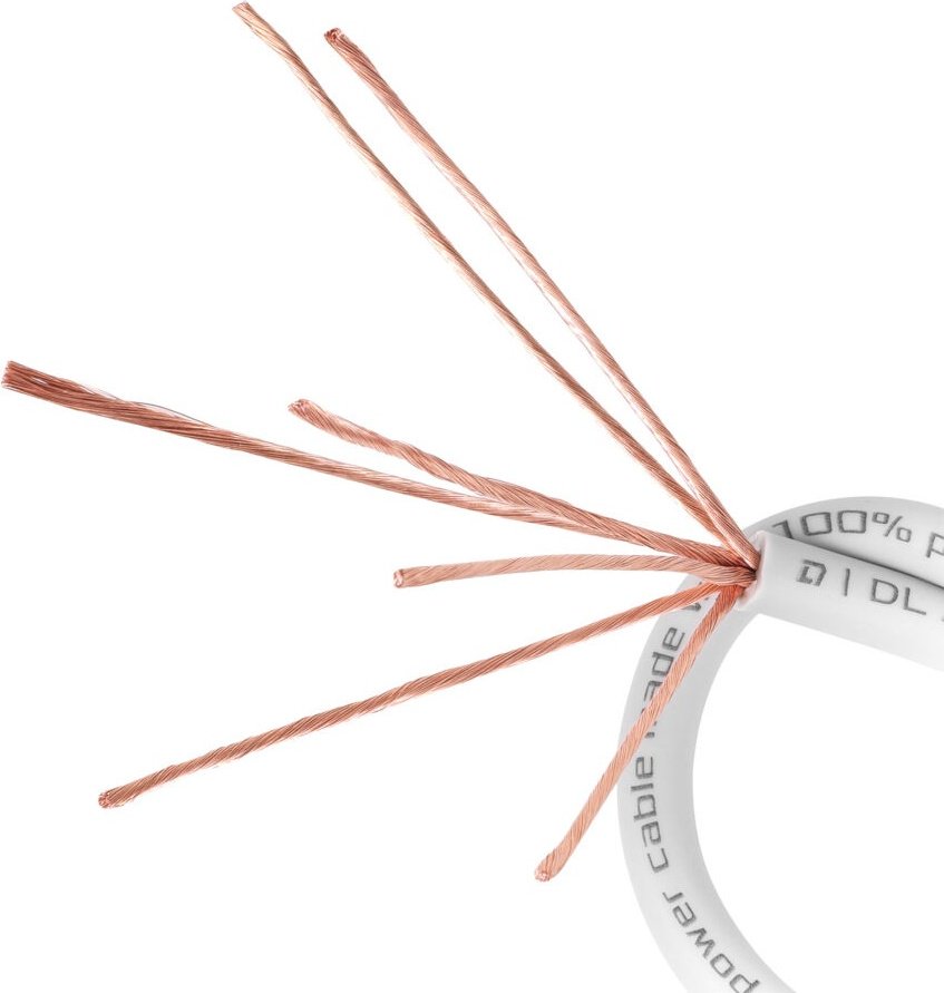 DL Audio кабель Phoenix Sport Power Cable 8 Ga Gray 100м 1 шт