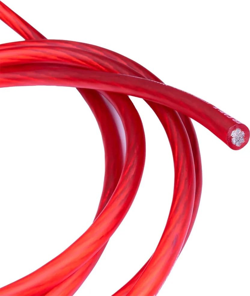 AMP кабель MASS 4Ga CCA Extremely flexible 5 м красный 1 шт
