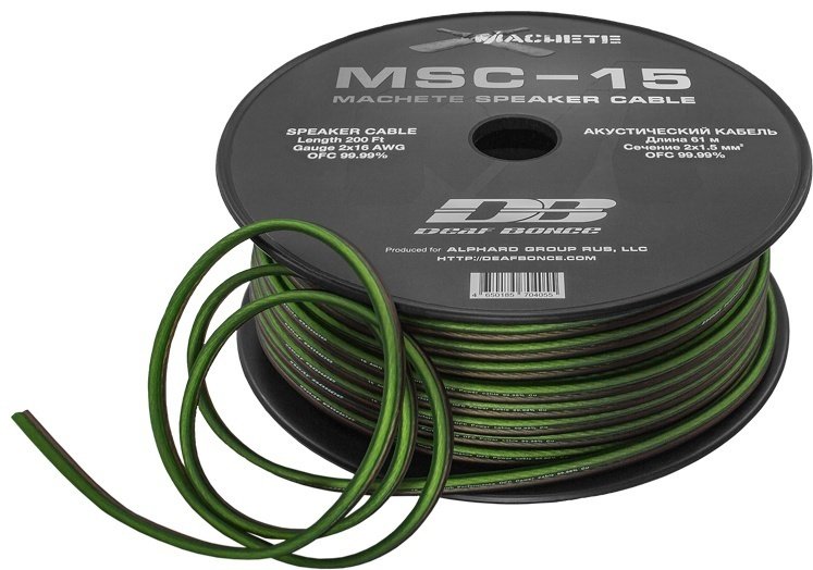 Deaf Bonce акустический кабель MSC-15 10м 1 шт