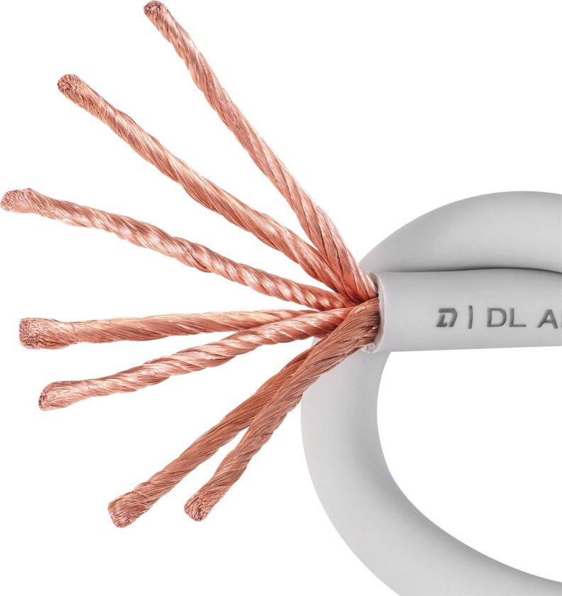 DL Audio кабель Phoenix Sport Power Cable 0 Ga Gray 20м 1 шт 20 м