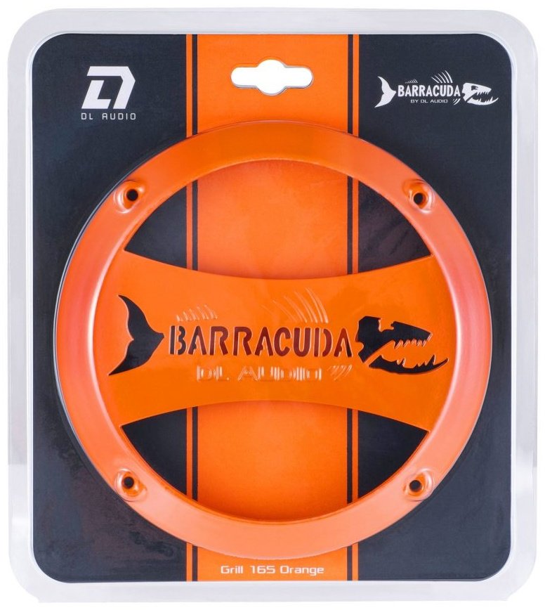 DL Audio защитная сетка Barracuda 165 Grill Orange 2 шт