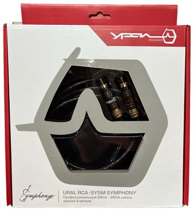 УРАЛ кабель RCA-SY5M Symphony 1 шт
