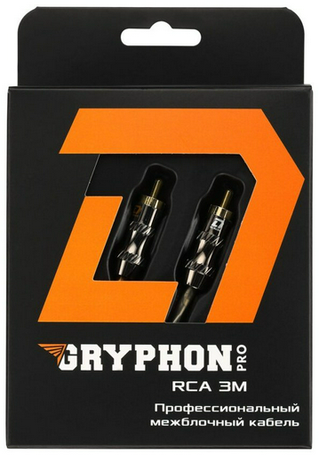 DL Audio кабель Gryphon Pro RCA 3 м 1 шт