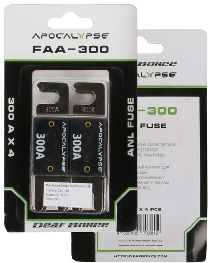 Deaf Bonce предохранитель Apocalypse FAA-300A 4 шт