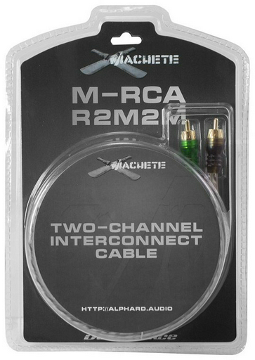 Кабель DEAF BONCE MACHETE M-RCA R2M2M