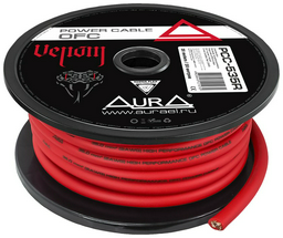 AurA силовой кабель PCC-535R OFC 2AWG/35мм2 1 шт 5 м