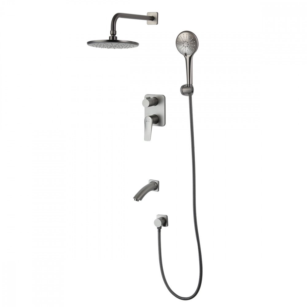 Смеситель Lemark LM3722GM графит купить,NaN