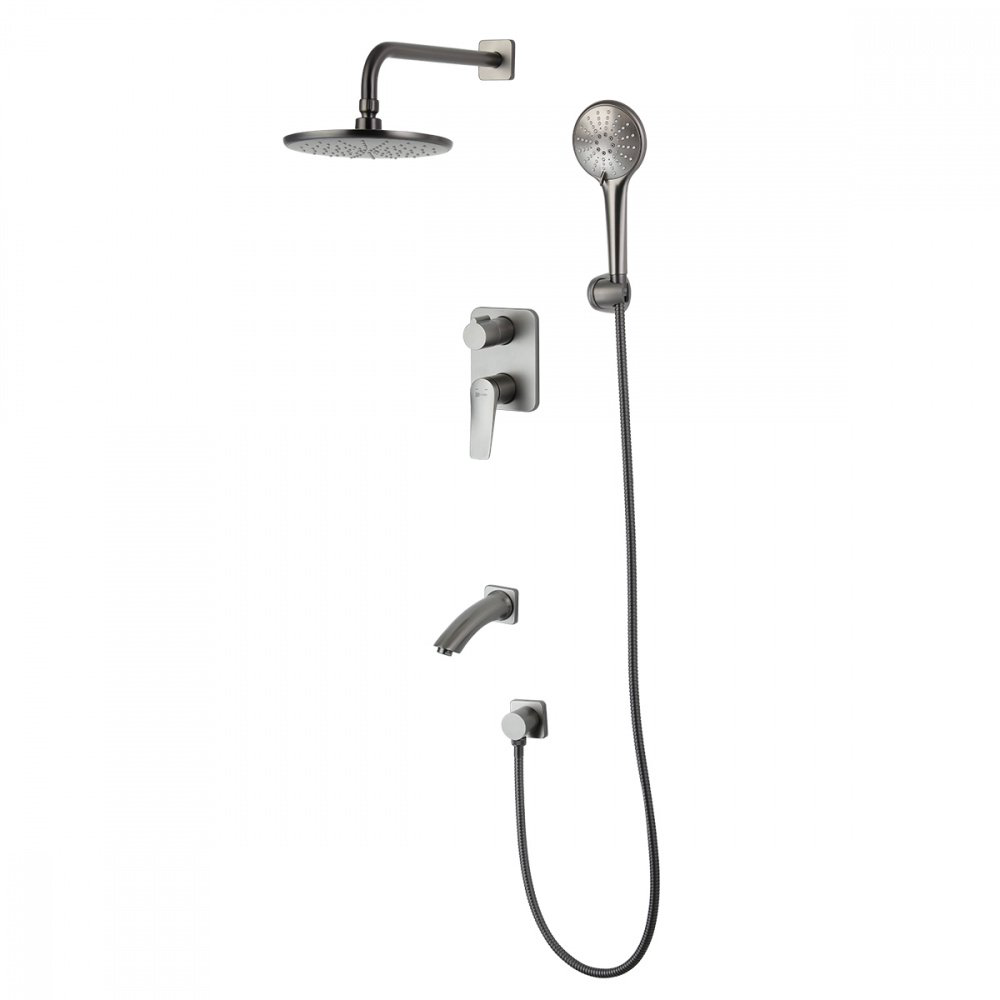 Смеситель Lemark LM3722GM графит купить,NaN
