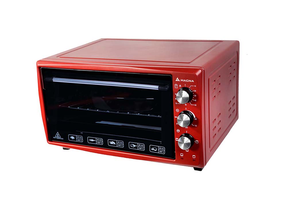 Мини-печь Magna MF4515-17PR красная купить,NaN