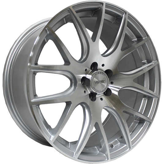 Комплект дисков Vissol V-001 R18х8.5 СВ66.6 ЕТ40 silver-cut  купить,NaN