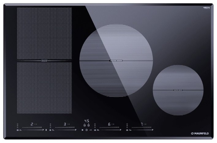Варочная поверхность MAUNFELD CVI804SFBK LUX черный