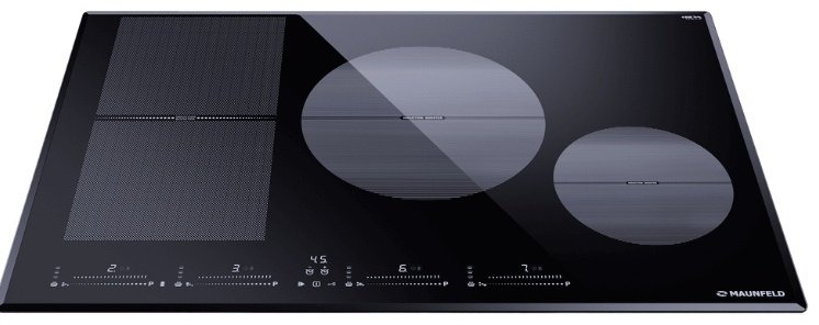 Варочная поверхность MAUNFELD CVI804SFBK LUX черный