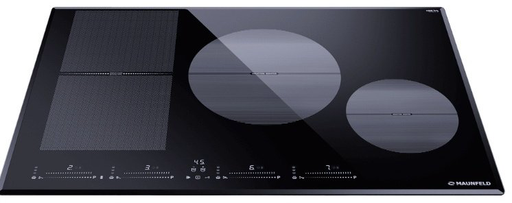 Варочная поверхность MAUNFELD CVI804SFBK LUX черный купить,NaN