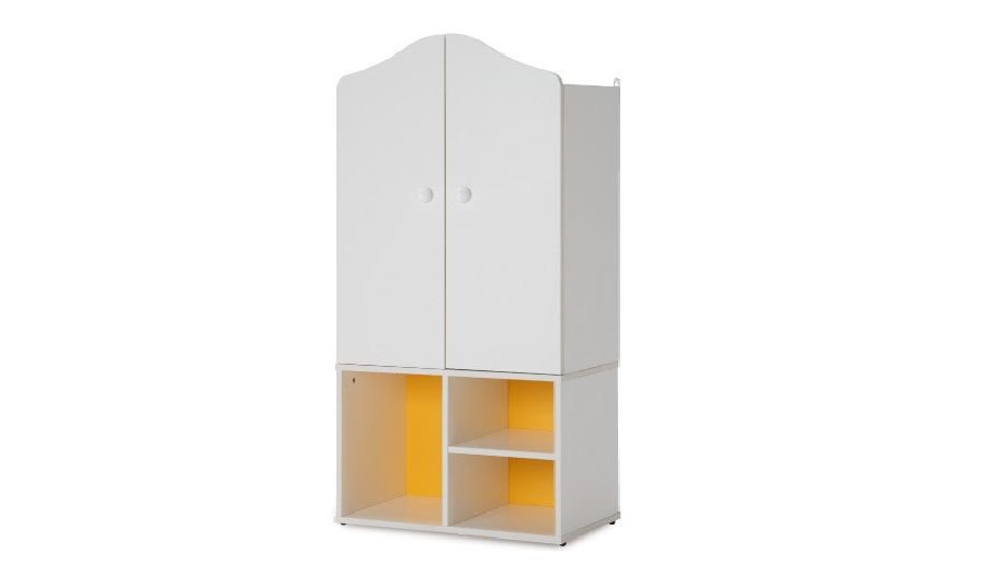 Шкаф Babystep Классика 1230 белый купить,NaN