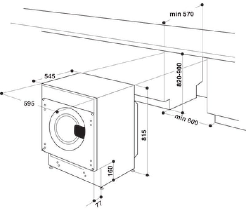 Стиральная машина Whirlpool WDWG 751482 EUN белый купить,501701