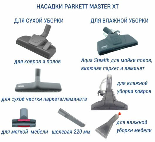 Пылесос Thomas Parkett Master XT серый купить,NaN