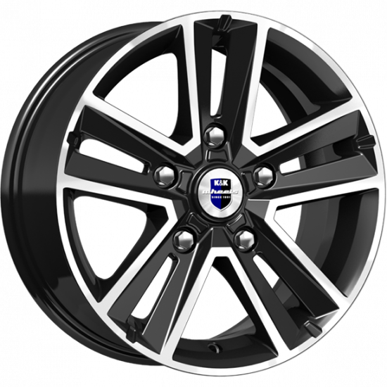 Комплект дисков K&K Арена 5x139,7 R16x6,5 CB98 ET40 алмаз черный купить,NaN