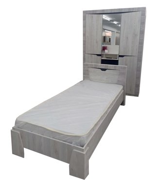 Комплект детской мебели Bella Mebel Bruno 3Д серый