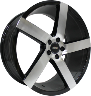 Комплект дисков Vissol V-080R 5х112 R19х8.5 СВ66.6 ЕТ45 black-with-machined-face купить,NaN