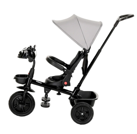 Велосипед детский Pituso Elite Black JY-T07B 10" - 8" серый купить,NaN