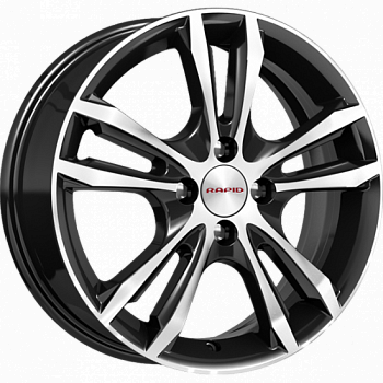 Диски K&K Samara 4x98 R16x6 CB58,5 ET35 алмаз черный SK