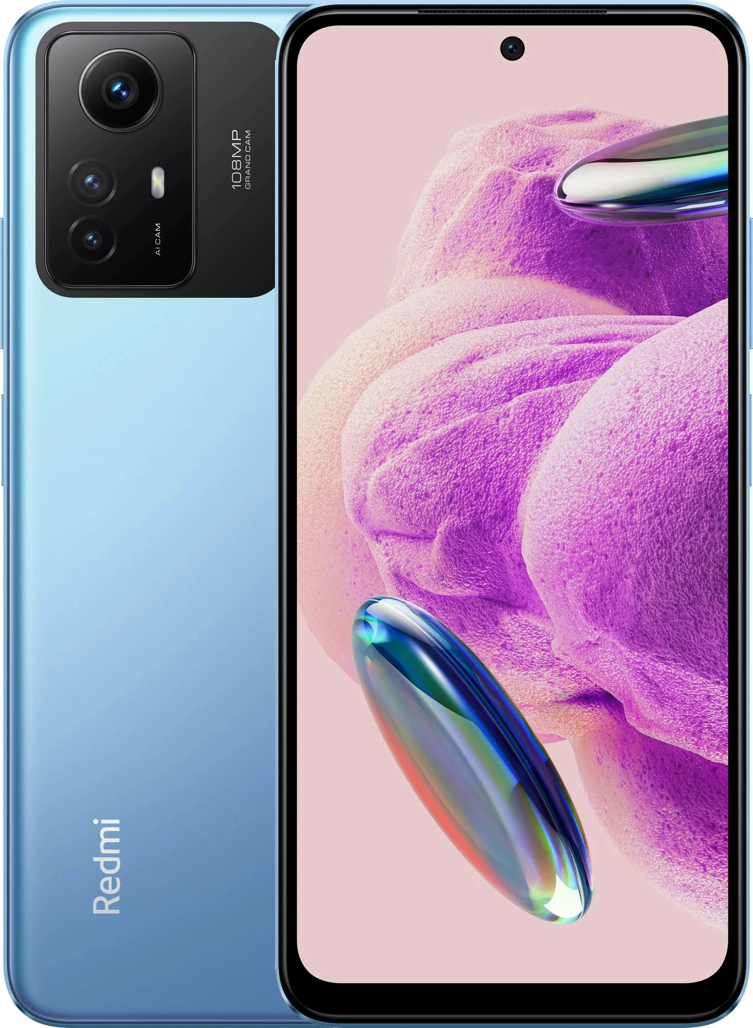 Смартфон Xiaomi Redmi Note 12S NFC 8/256GB Ice Blue купить,NaN