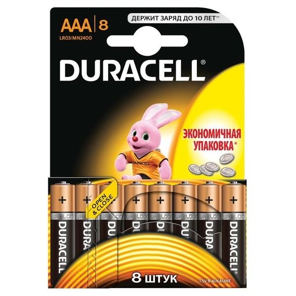 Батарейки Duracell Basic AAAx8
