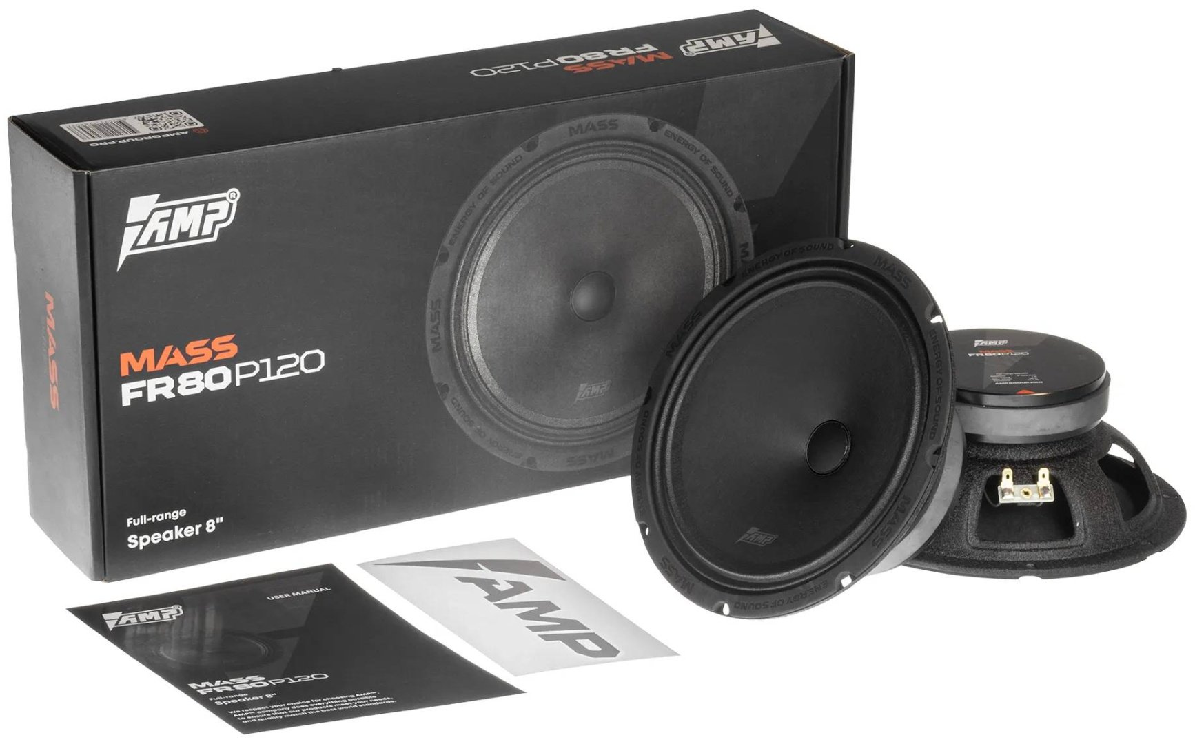 AMP широкополосная АС MASS FR80P120