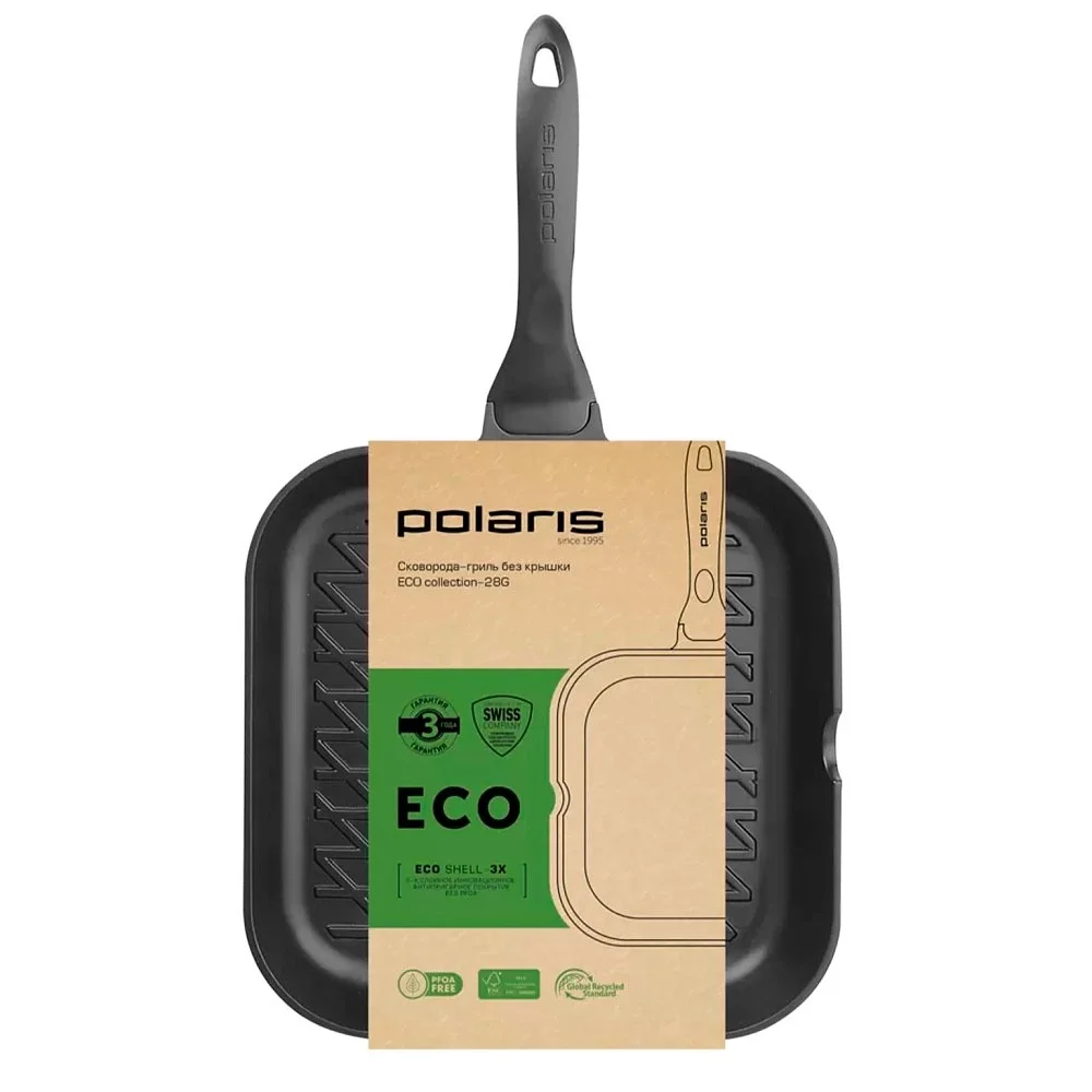 Сковорода-гриль Polaris Eco collection-28G 28 см