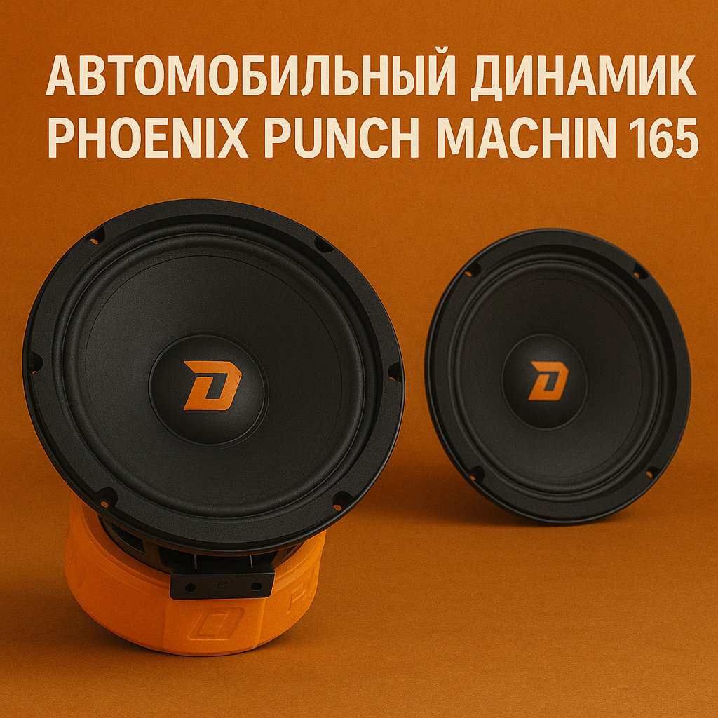DL Audio среднечастотная АС Punch Machine 165 купить,36607