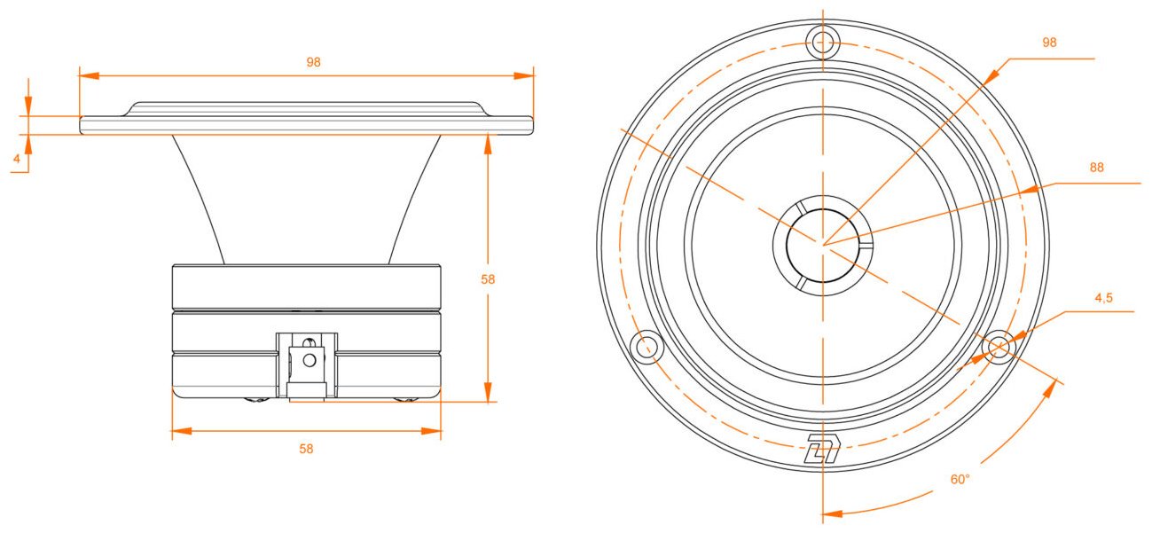 DL Audio высокочастотная АС Phoenix Neo Tweeter V.2