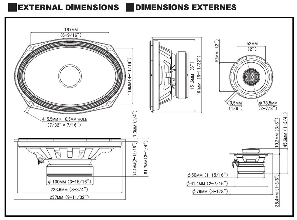 Alpine компонентная АС S2-S69C