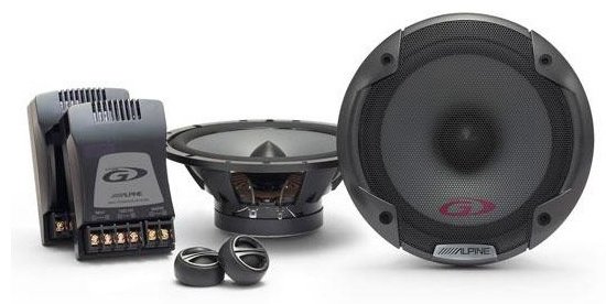 Alpine компонентная АС SPG-17CS
