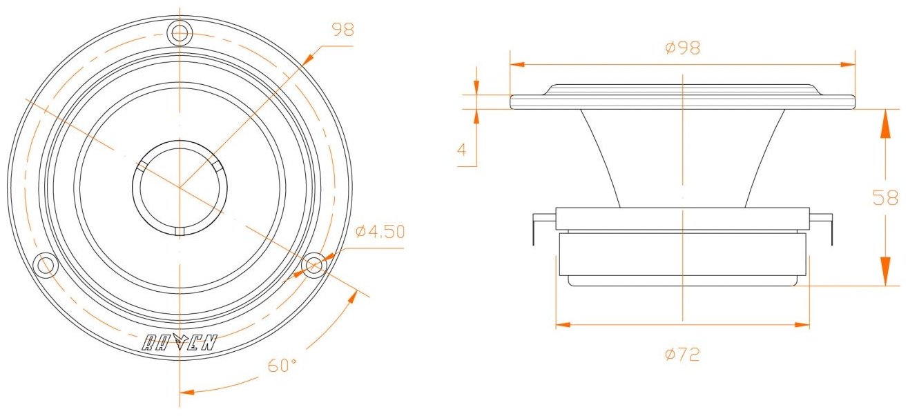 DL Audio Raven TW-03 2шт