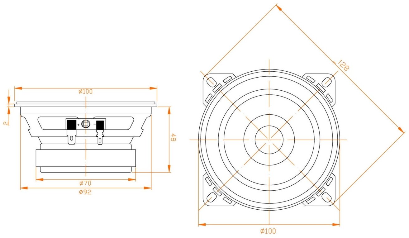 DL Audio среднечастотная АС Gryphon Lite 100 v.2