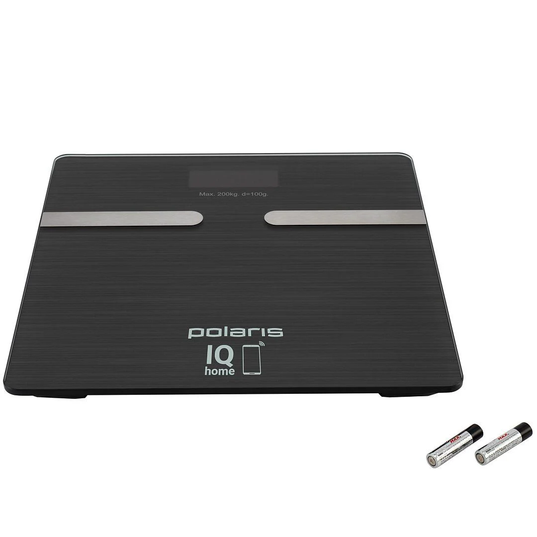 Весы напольные Polaris PWS 1892 IQ Home темно-серые - ForteMarket Весы напольные Polaris PWS 1892 IQ Home темно-серые купить,0