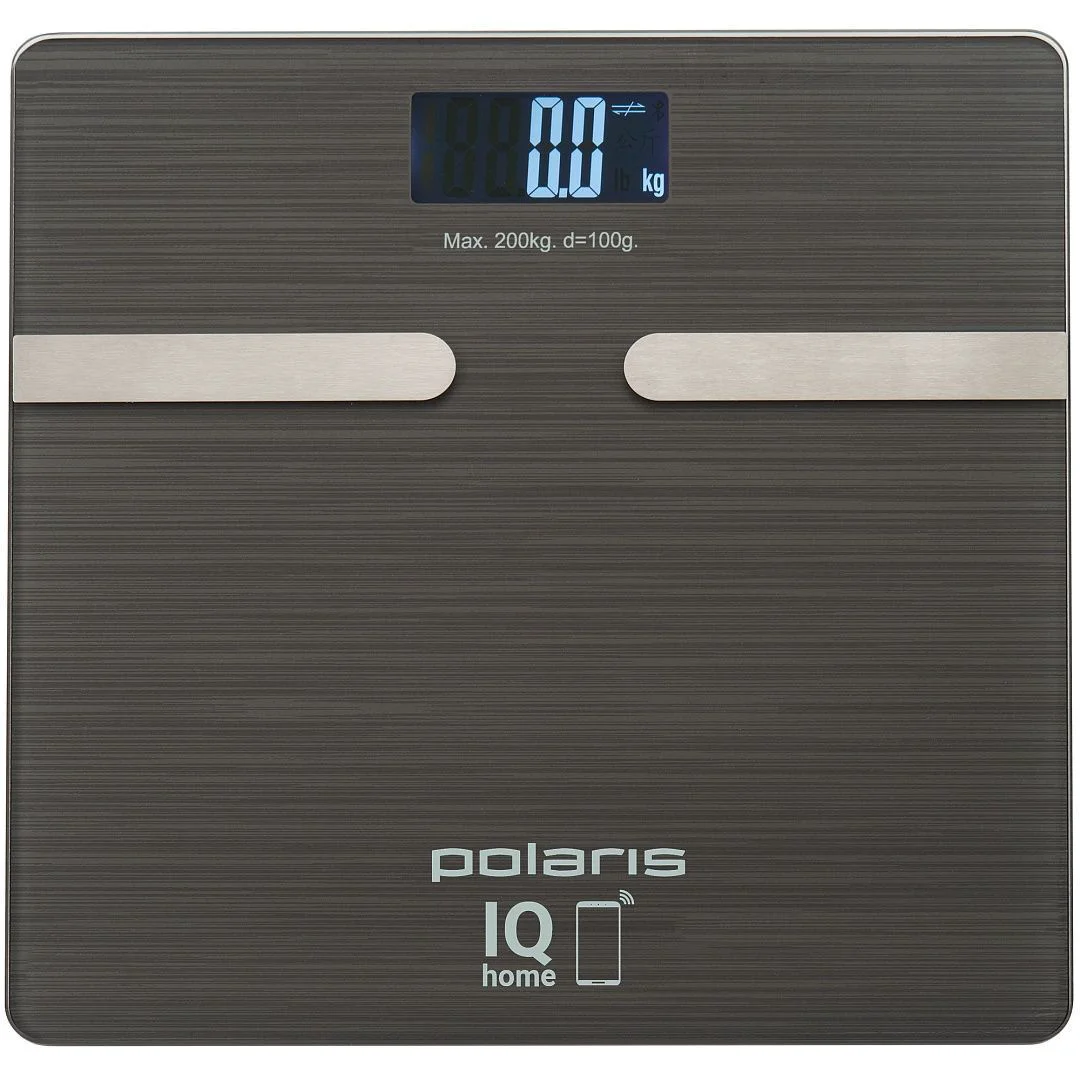 Весы напольные Polaris PWS 1892 IQ Home темно-серые