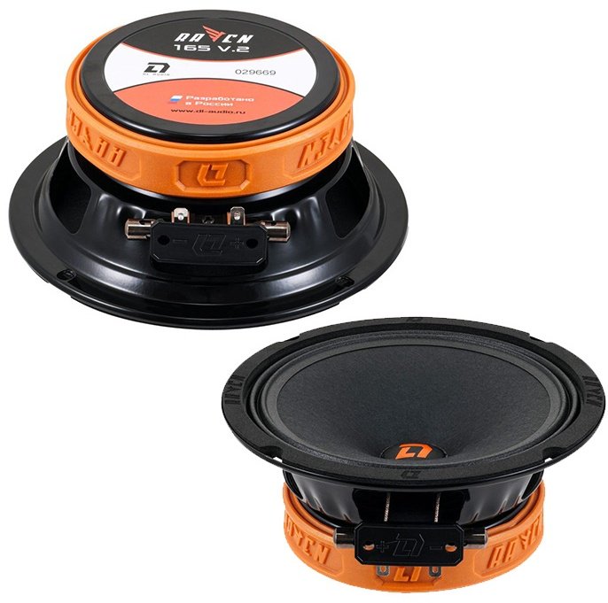 DL Audio среднечастотная АС Raven 165 v.2