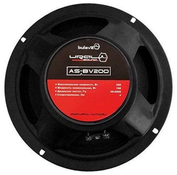 УРАЛ среднечастотная АС Bulava AS-BV200