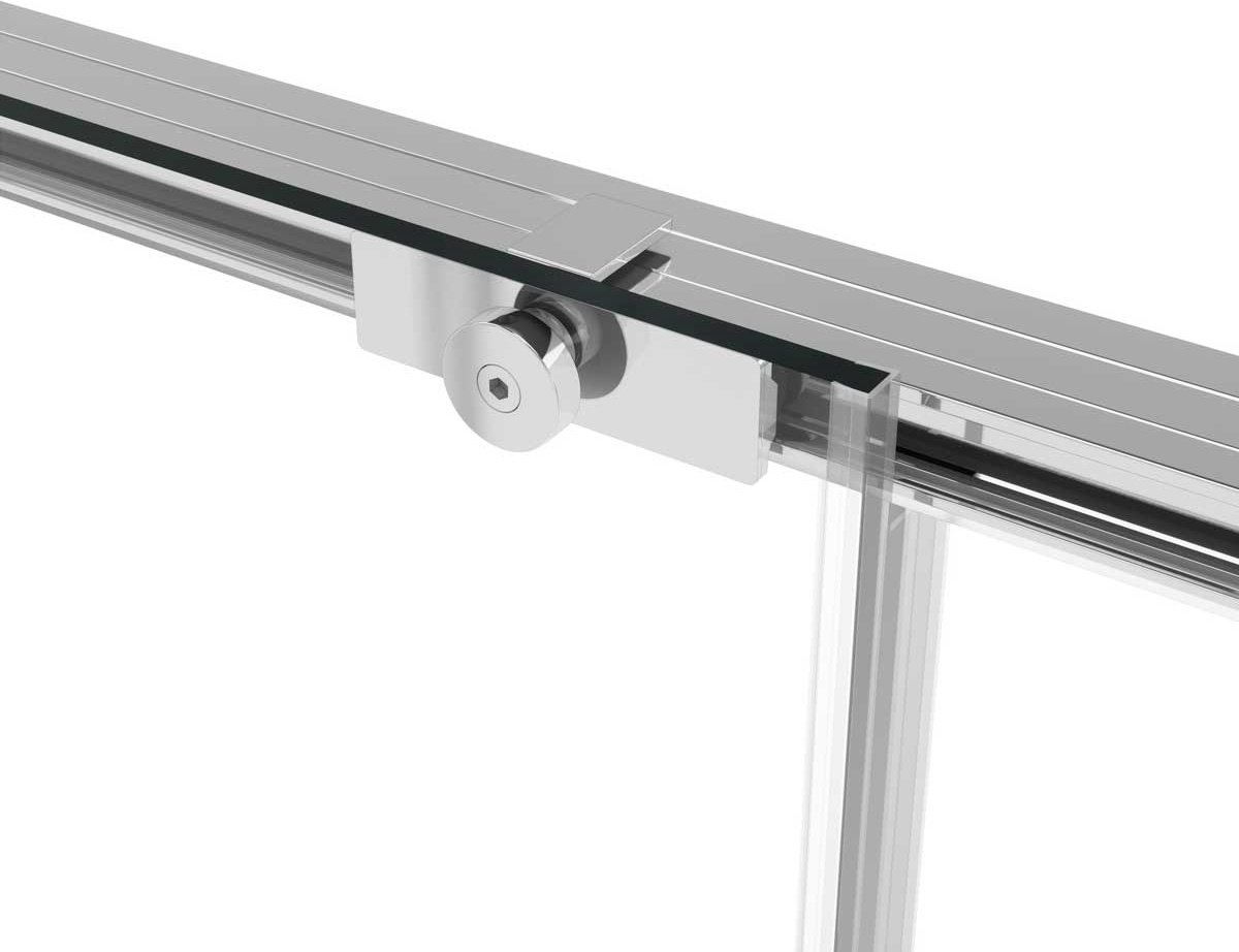 Душевое ограждение KABINKA.KZ одностенное Slim Soft VDS-1SS110CL, 1100х2000 мм купить,NaN